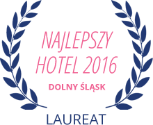 Laureat najlepszy hotel 2016 - dolny slask